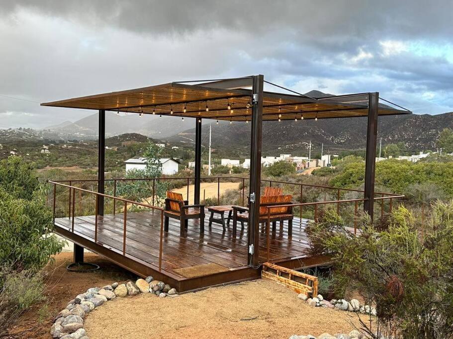 Villa de Juarez Cabana Aa2, Valle De Guadalupe מראה חיצוני תמונה